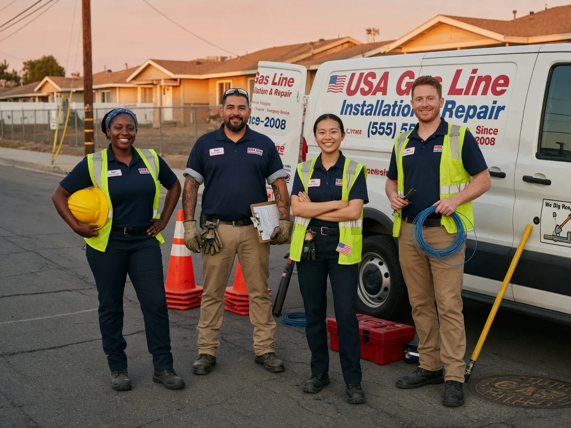 Gas Line Installation company in Shorewood, IL